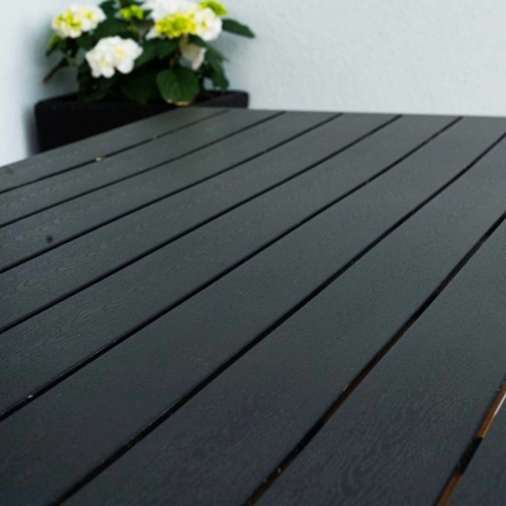 Zahradní jídelní stůl 205x90cm DT167 antracit ZA AKČNÍ CENU