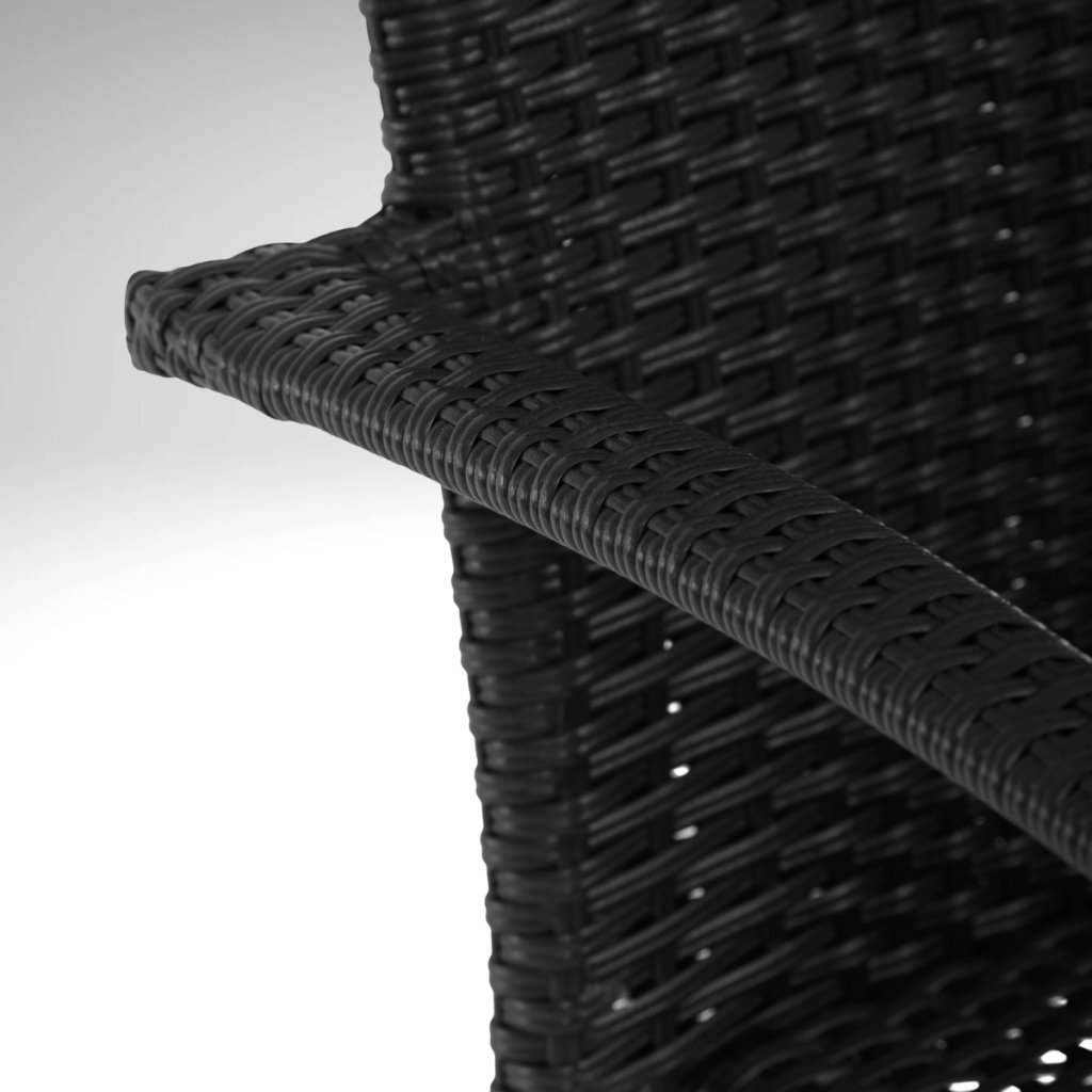 Ratanová zahradní židle DT151 antracit ZA AKČNÍ CENU