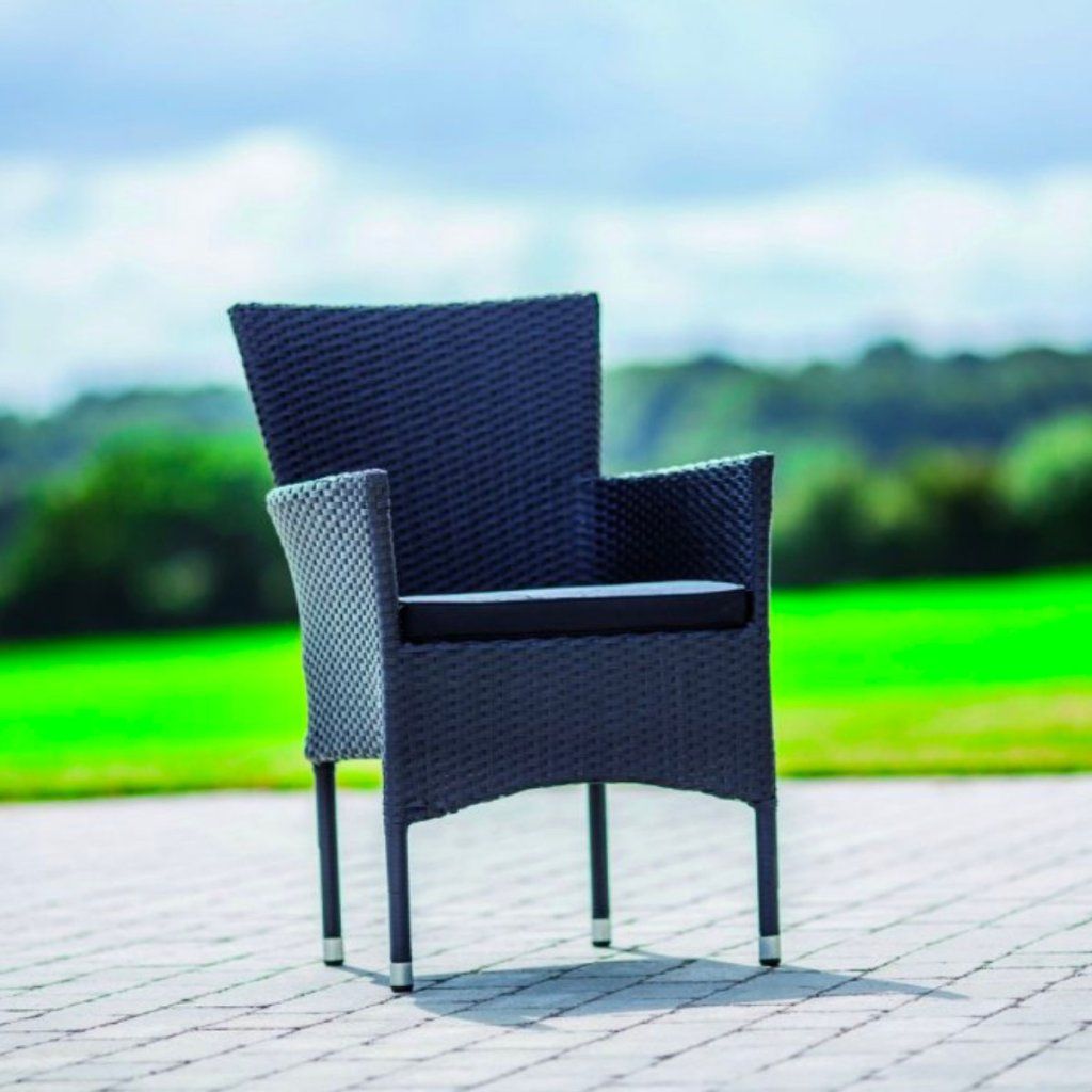 Ratanové zahradní křeslo DT174 antracit