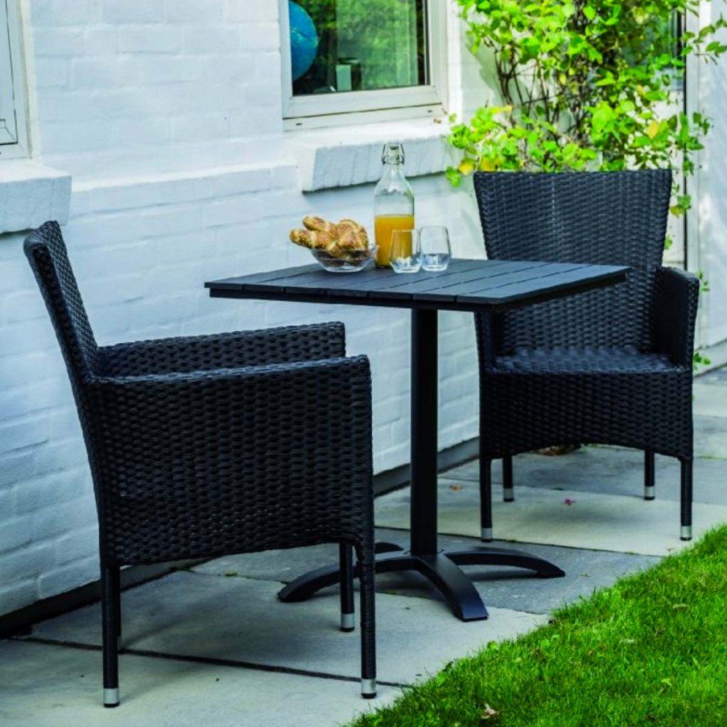 Ratanová zahradní židle 151 antracit