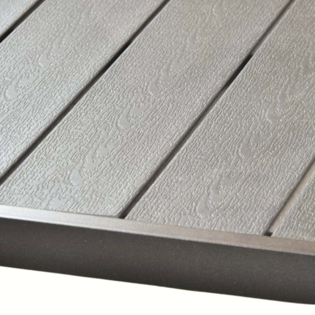 Zahradní jídelní stůl 150x90cm DT166 antracit za akční cenu