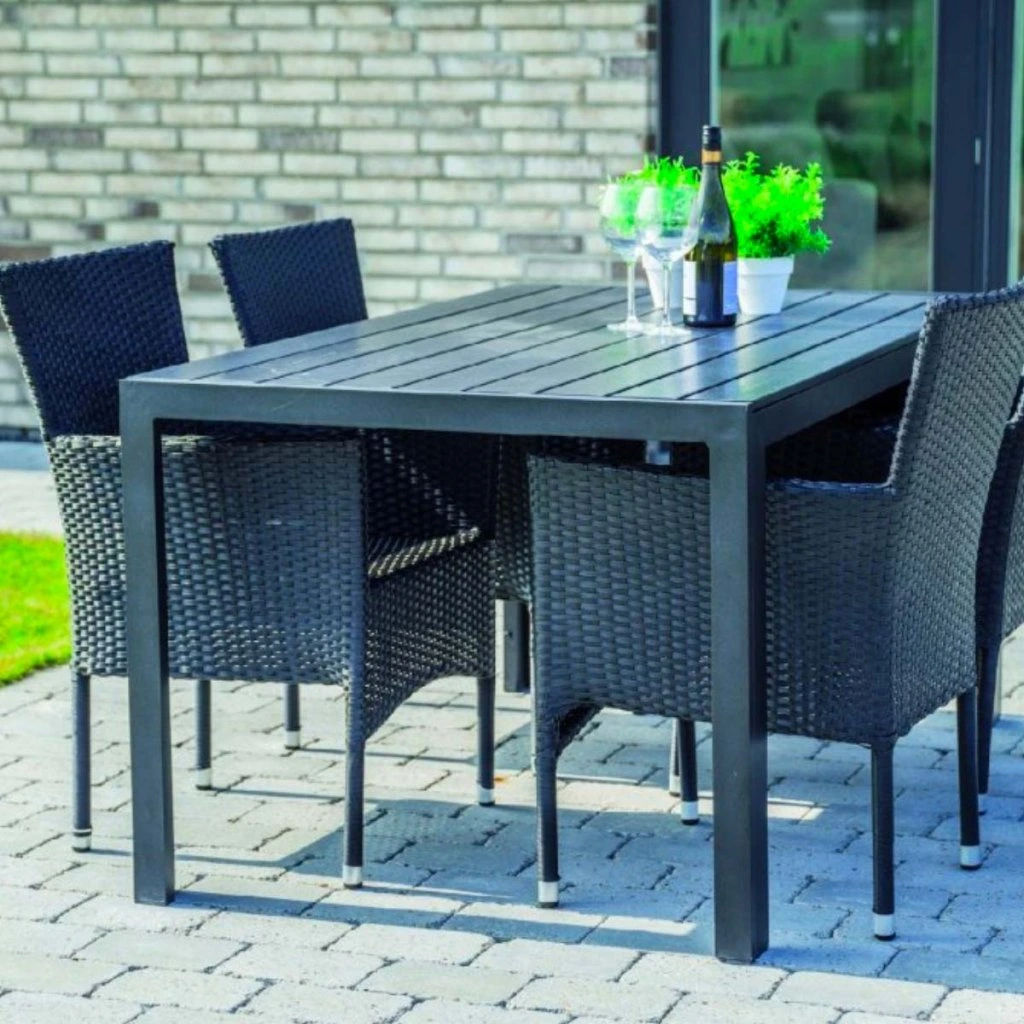 Zahradní jídelní set pro 4 osoby DT257 antracit