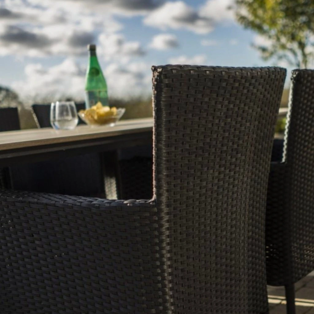 Zahradní jídelní set pro 4 osoby DT257 antracit