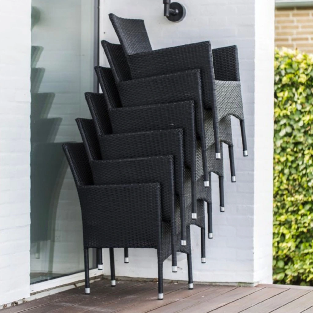 Zahradní jídelní set pro 4 osoby DT257 antracit