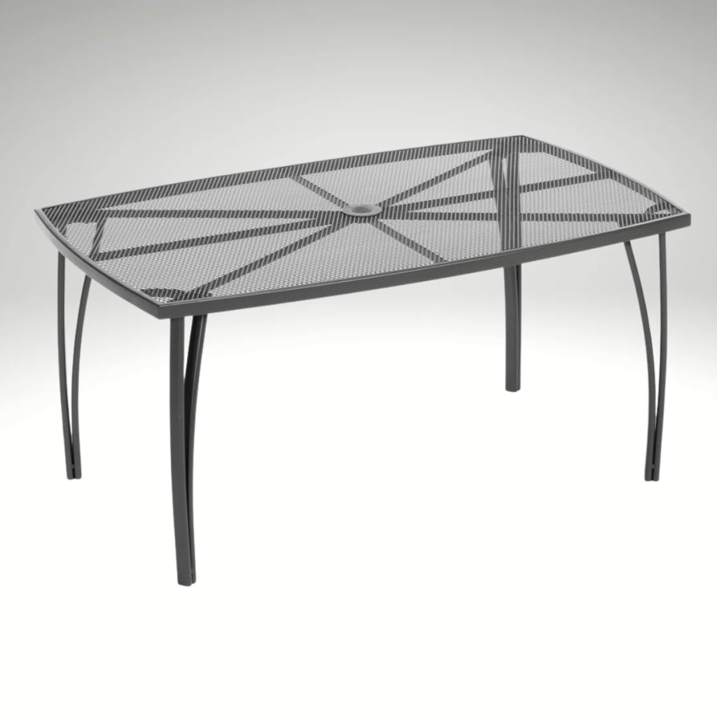 Zahradní kovový stůl 150x90cm V125 antracit ZA AKČNÍ CENU