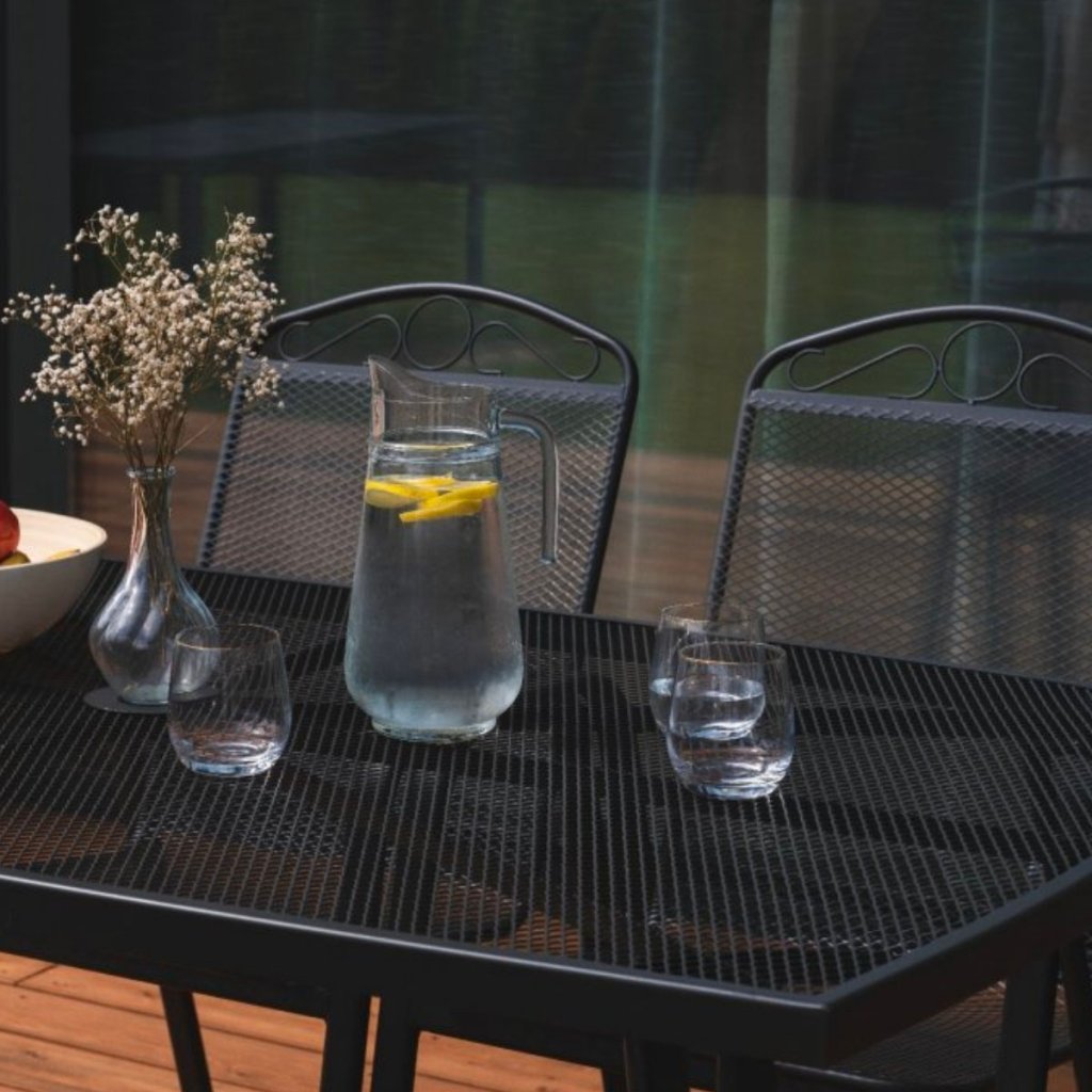 Zahradní kovový stůl 150x90cm V125 antracit ZA AKČNÍ CENU