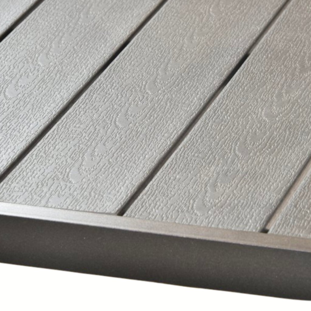 Zahradní jídelní stůl 90x90cm DT165 antracit ZA AKČNÍ CENU