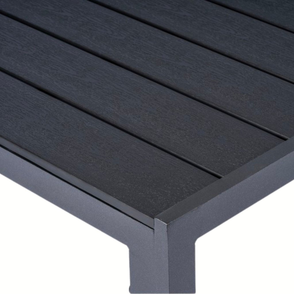 Zahradní jídelní stůl 90x90cm DT165 antracit ZA AKČNÍ CENU