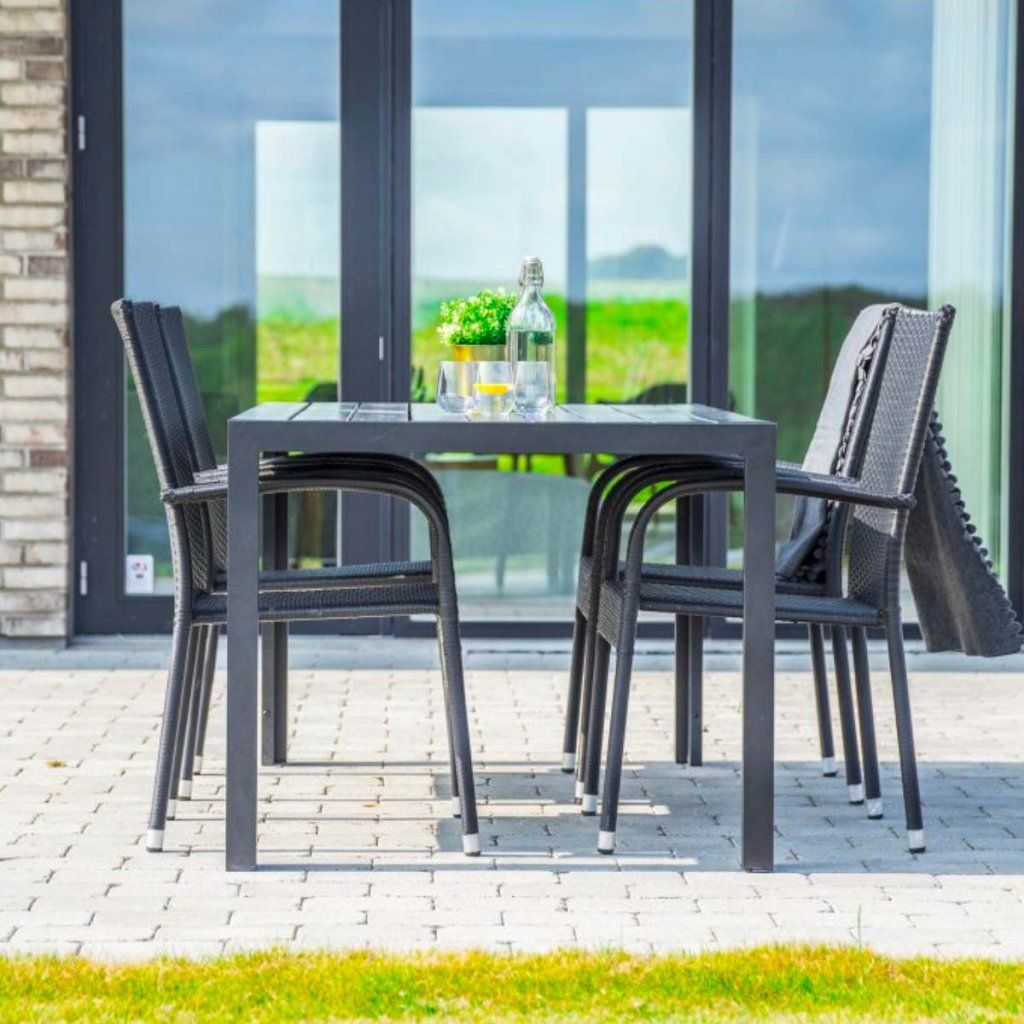 Zahradní set 150x90 pro 6 osob DT276 antracit ZA AKČNÍ CENU