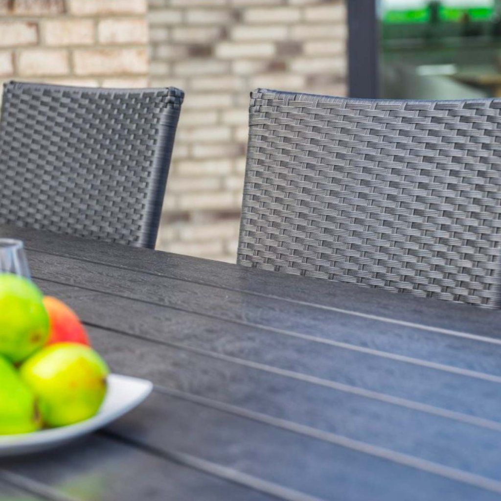 Zahradní set 150x90 pro 6 osob DT276 antracit ZA AKČNÍ CENU