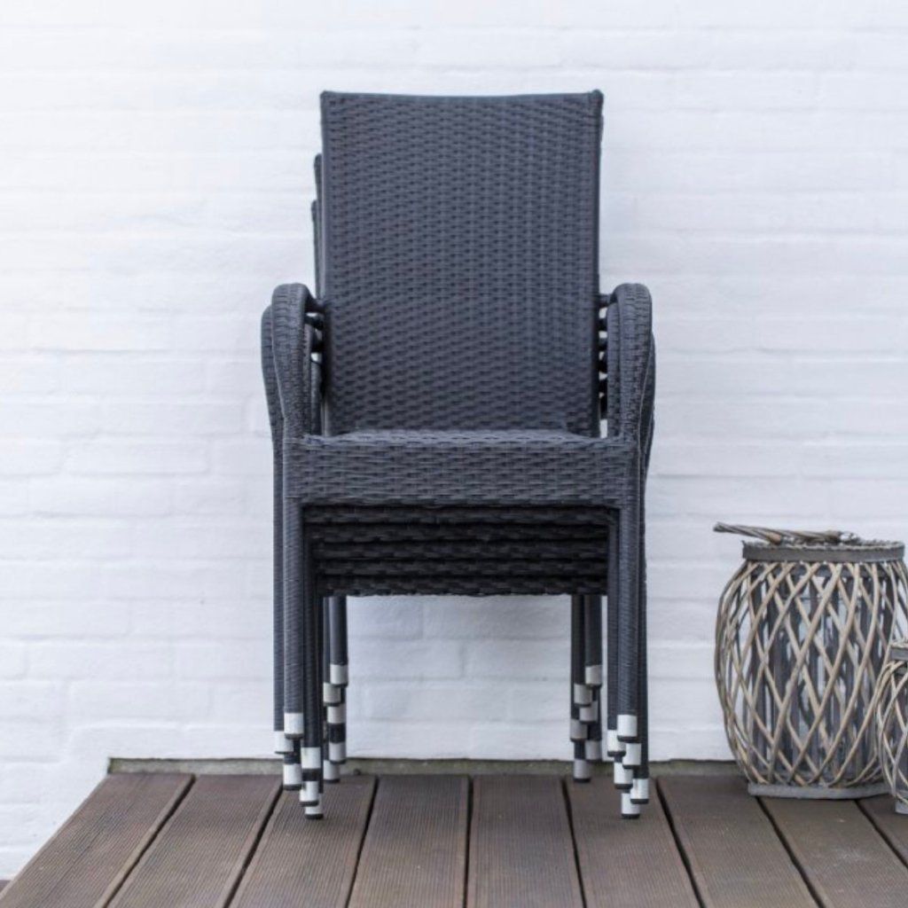 Zahradní set 205x90 pro 8 osob DT278 antracit ZA AKČNÍ CENU