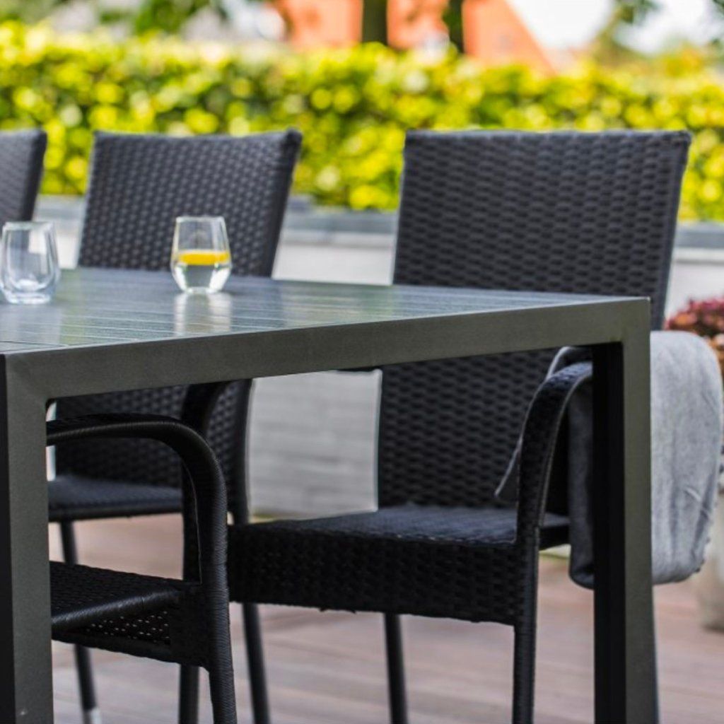 Zahradní set 205x90 pro 8 osob DT278 antracit ZA AKČNÍ CENU