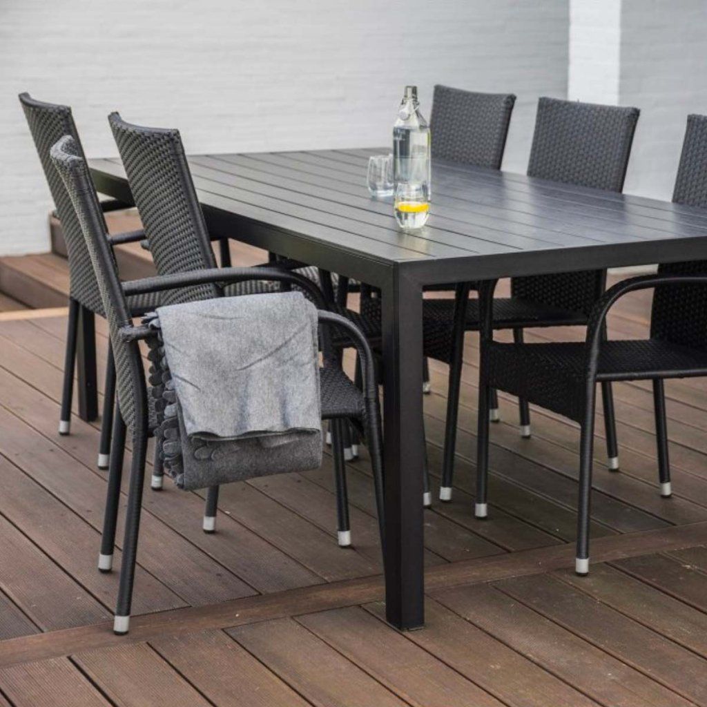 Zahradní set 205x90 pro 8 osob DT278 antracit ZA AKČNÍ CENU