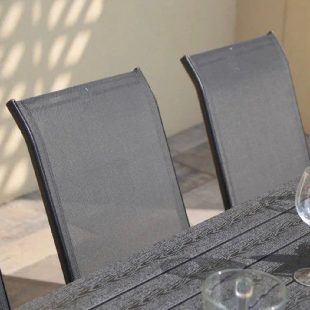 Venkovní zahradní set 150x90 pro 6 osob DK304 antracit ZA AKČNÍ CENU