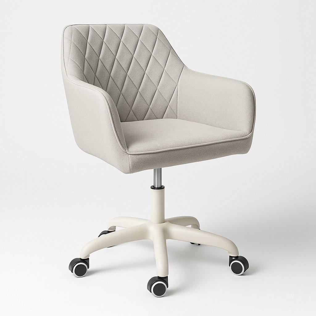 Pracovní křeslo šedá látka VKZ100S