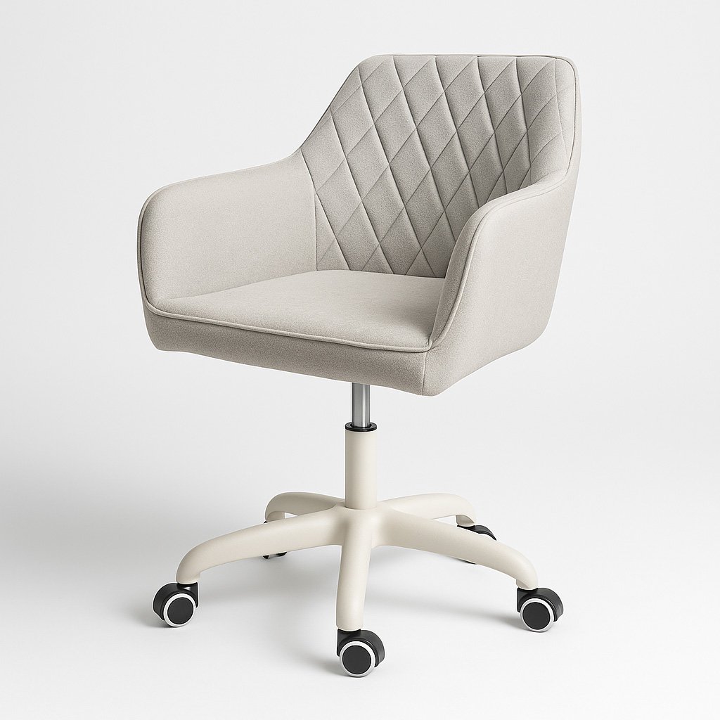 Pracovní křeslo šedá látka VKZ100S