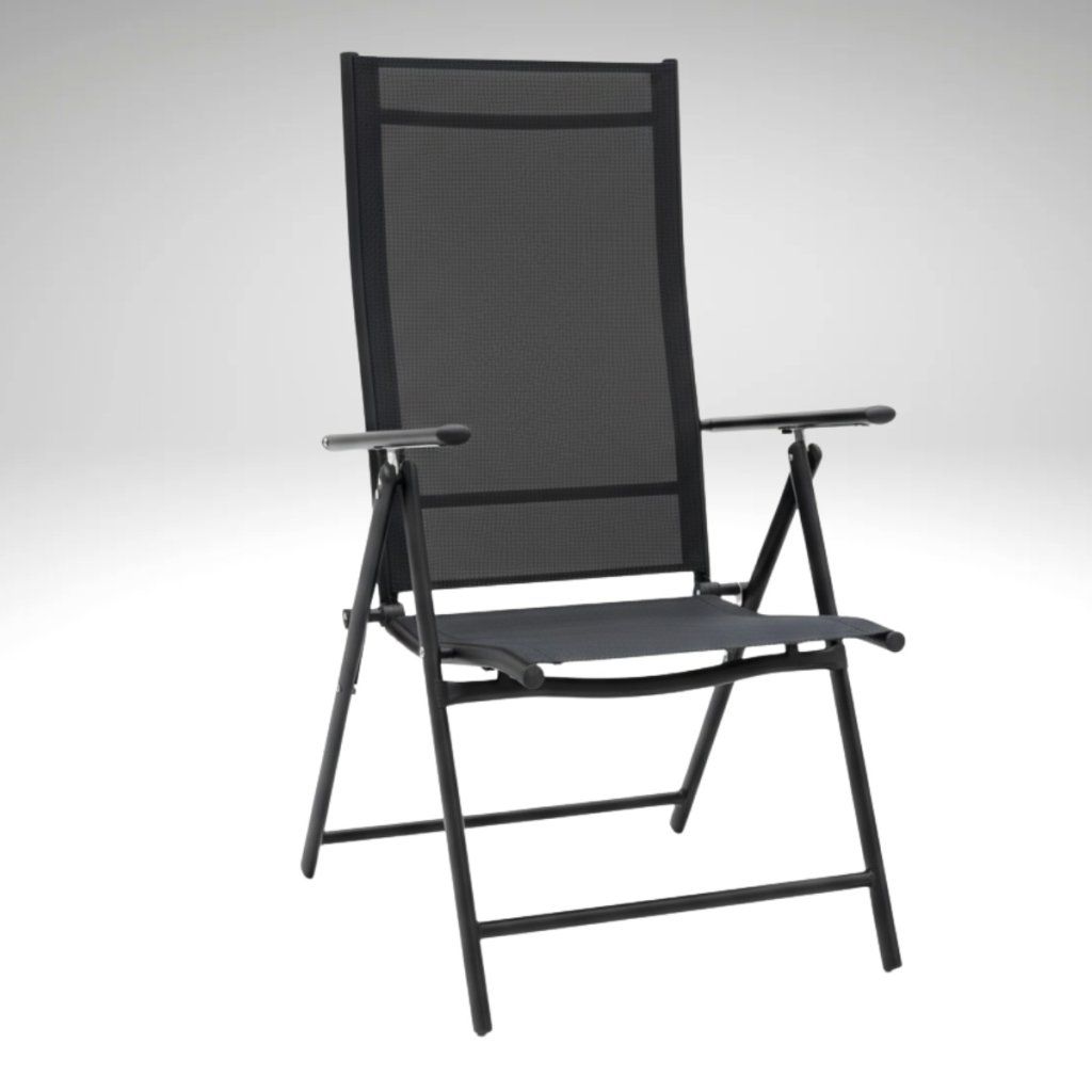 Zahradní polohovací židle V130 černá