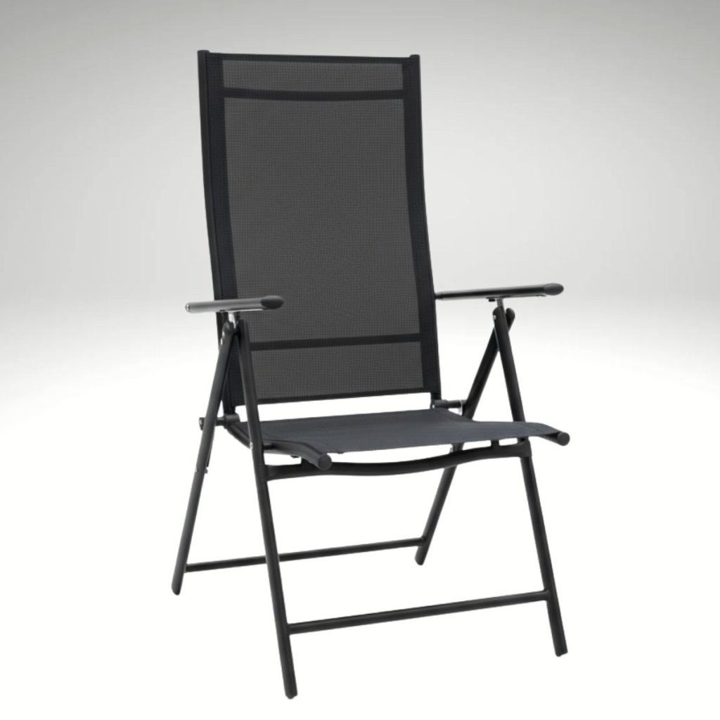 Zahradní polohovací židle V130 černá