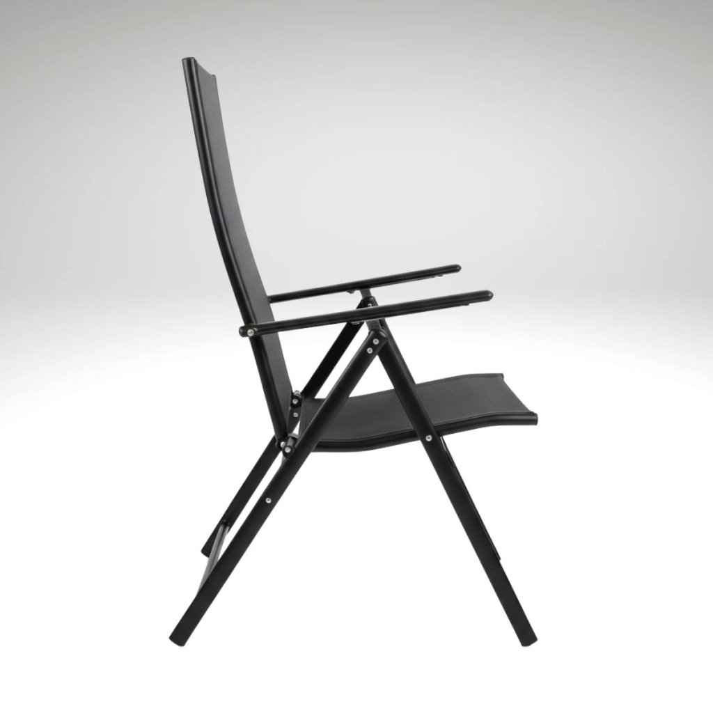 Zahradní polohovací židle V130 černá