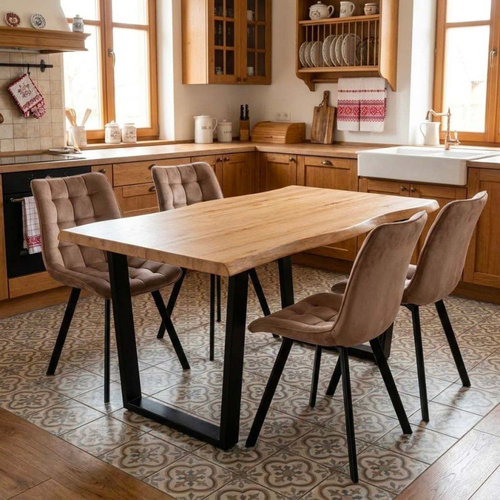 Jak vybrat jídelní set: ideální stůl a židle podle počtu osob, materiálu a stylu