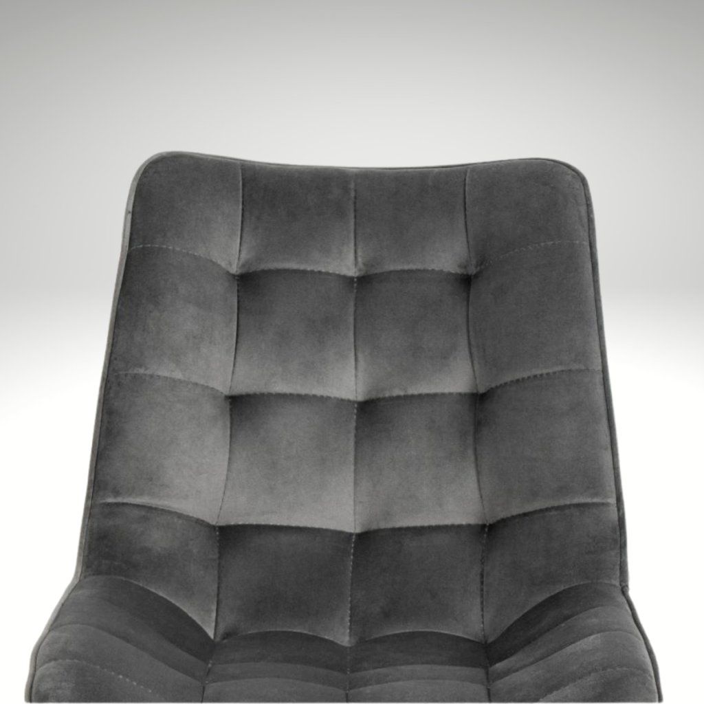 Jídelní set pro 6 osob 160x90 cm dub noha U šedá židle VJS156-6S-S