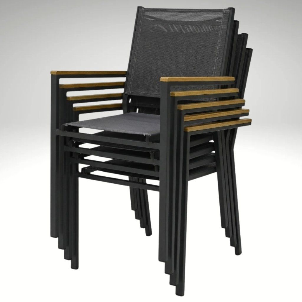 Zahradní jídelní set 150x90 pro 4 osoby AZS155P-4 přírodní