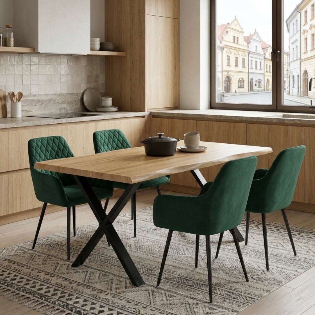 Jak vybrat jídelní set: ideální stůl a židle podle počtu osob, materiálu a stylu