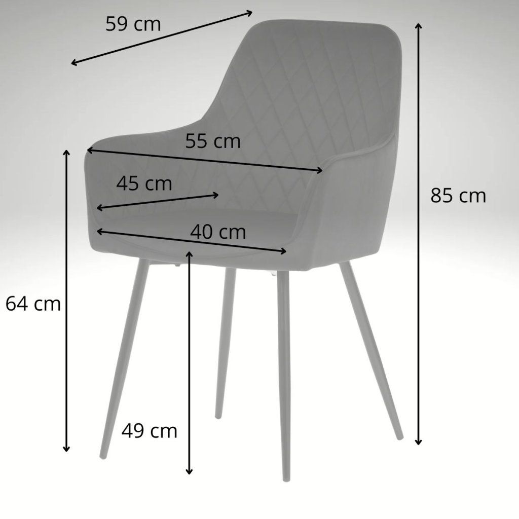 Jídelní set pro 8 osob 180x90 cm soft dub noha X černá židle s područkami VJS228-8C