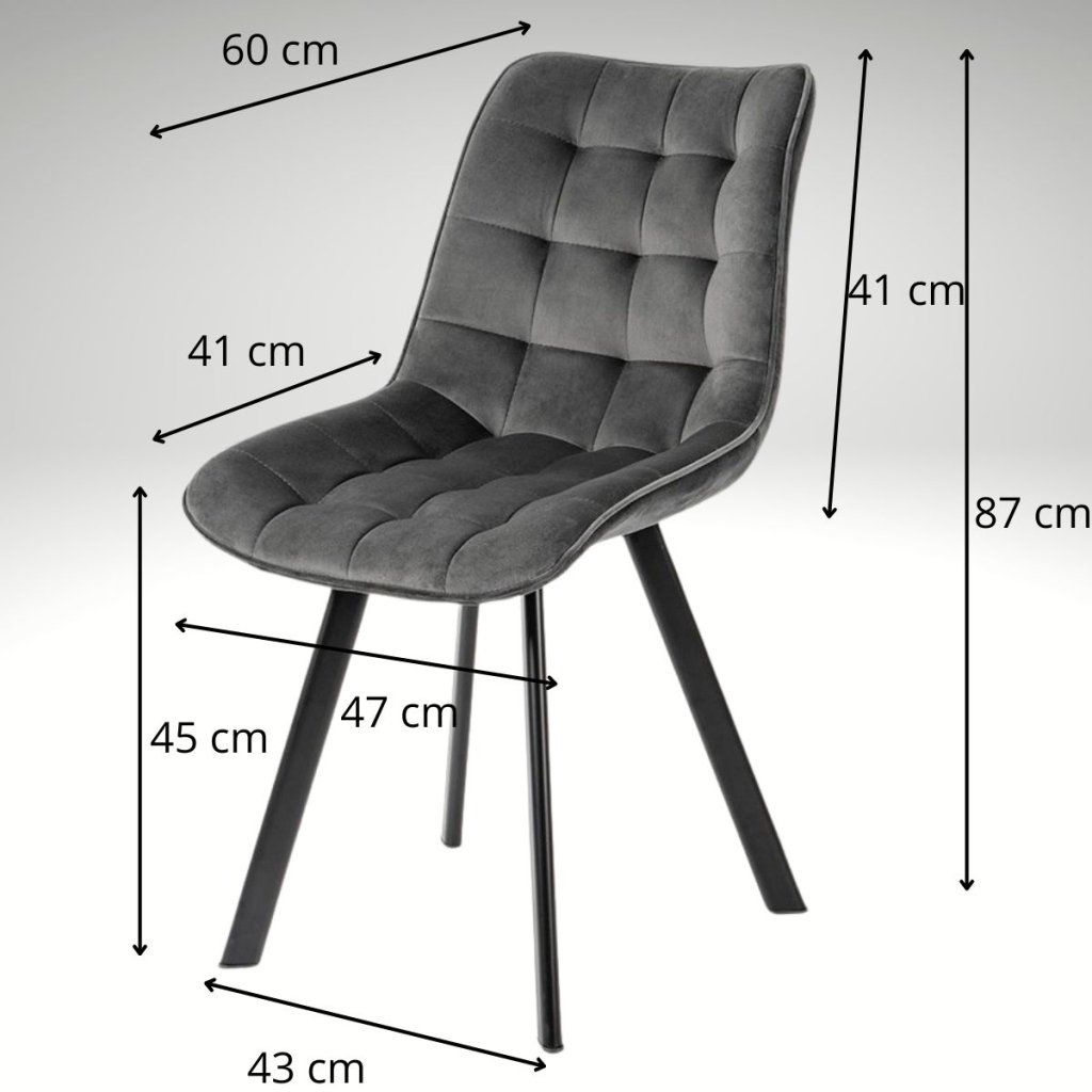 Jídelní set pro 6 osob 180x90 cm soft dub noha X šedá židle VJS238-6S-S