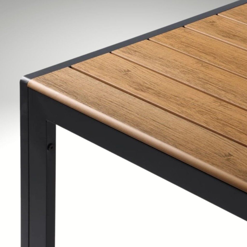 Zahradní ratanový set 140x80 pro 4 osoby DT255-P2 přirodní