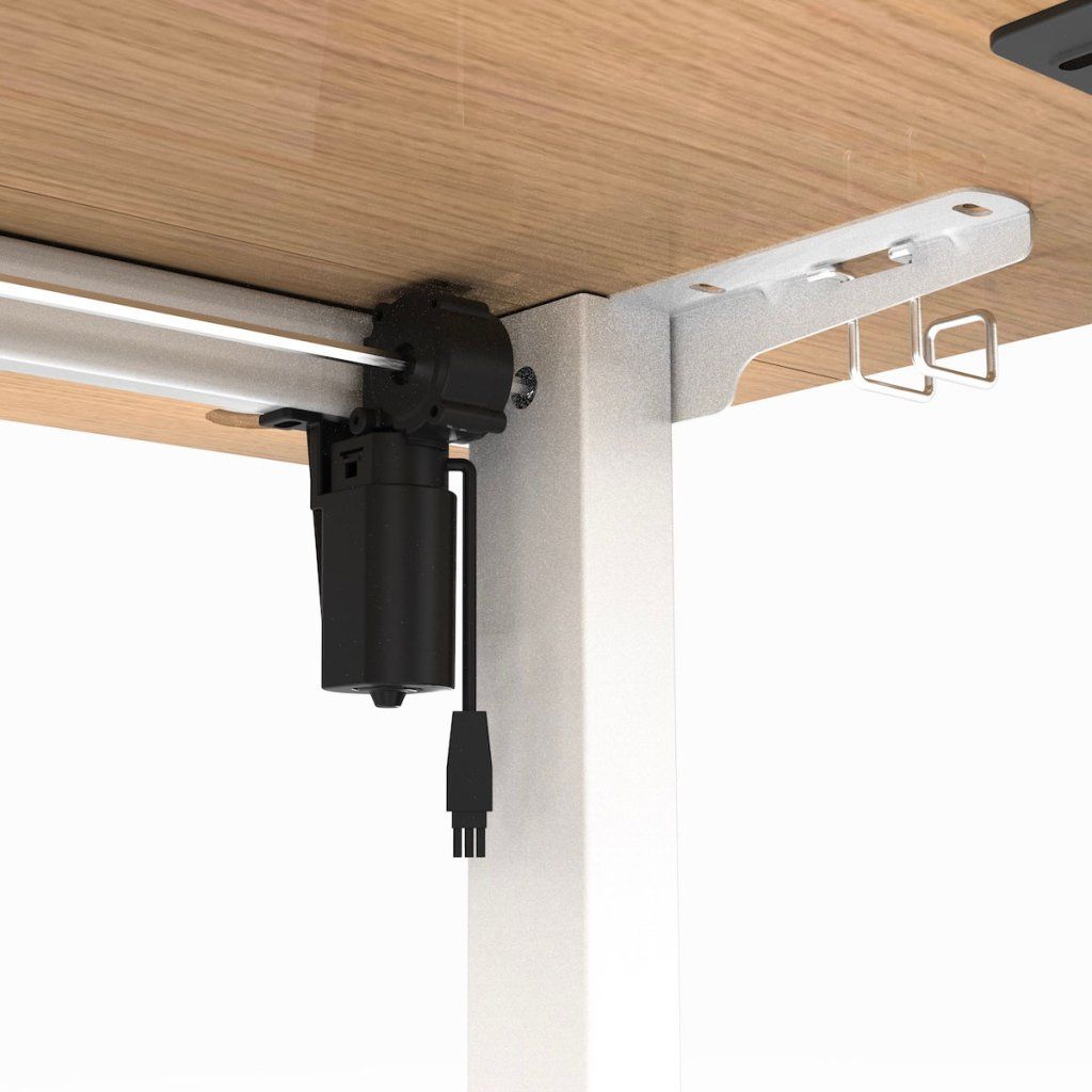 Výškově nastavitelný stůl elektrický 120x60 cm dekor dub APS106D