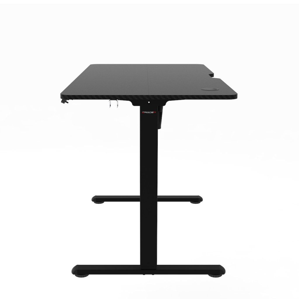 Výškově nastavitelný stůl elektrický 120x60 cm carbon APS106C