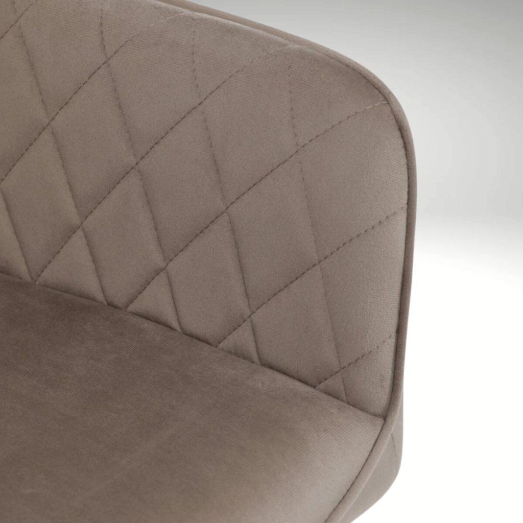 Jídelní set pro 6 osob 160x90 cm dub noha U béžová židle s područkami VJS166-6CA