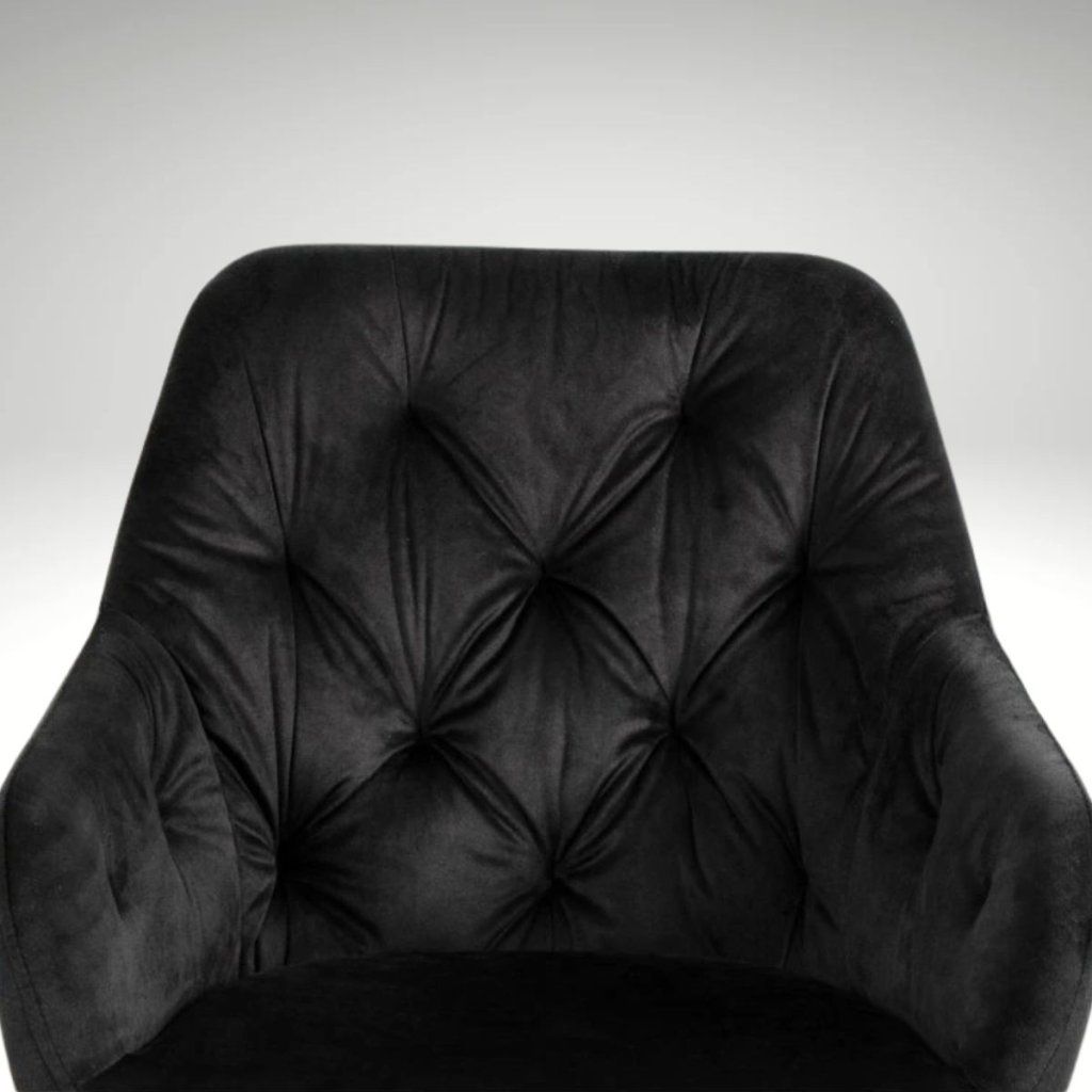 Jídelní set 6+1 160x90 cm dub, černá VJS136-6C