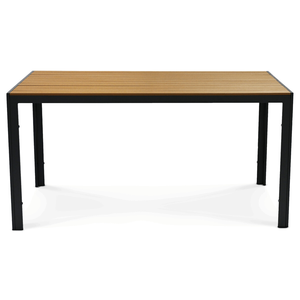 Zahradní stůl 150x90 cm polywood s šedou AZS144S