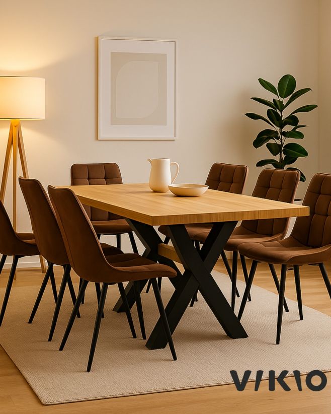 Kupovat stůl a židle zvlášť? To je jako skládat puzzle z různých krabic. Jídelní set vám přinese jistotu, že každý dílek...